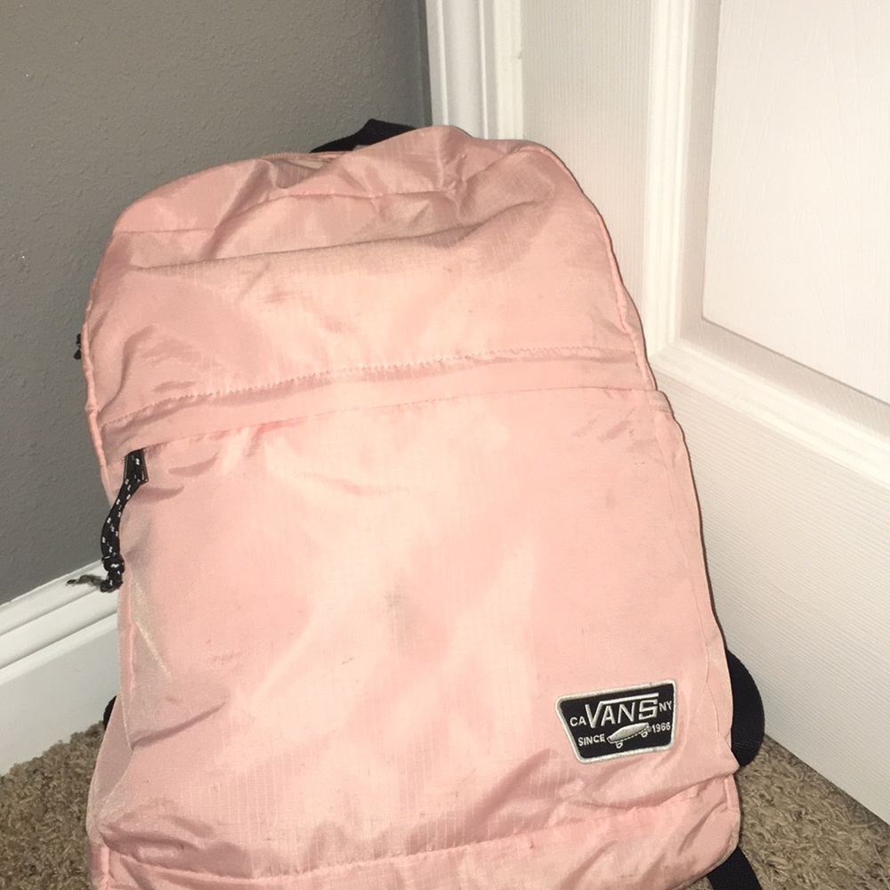 Vans pink backpack